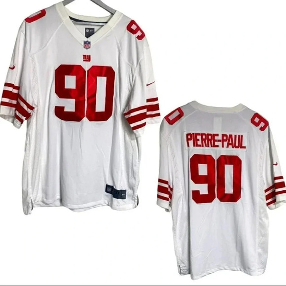 Nike NFL Jersey on-field XXL New York Giants #90 Jason Pierre-Paul white +‎ red - Picture 1 of 7